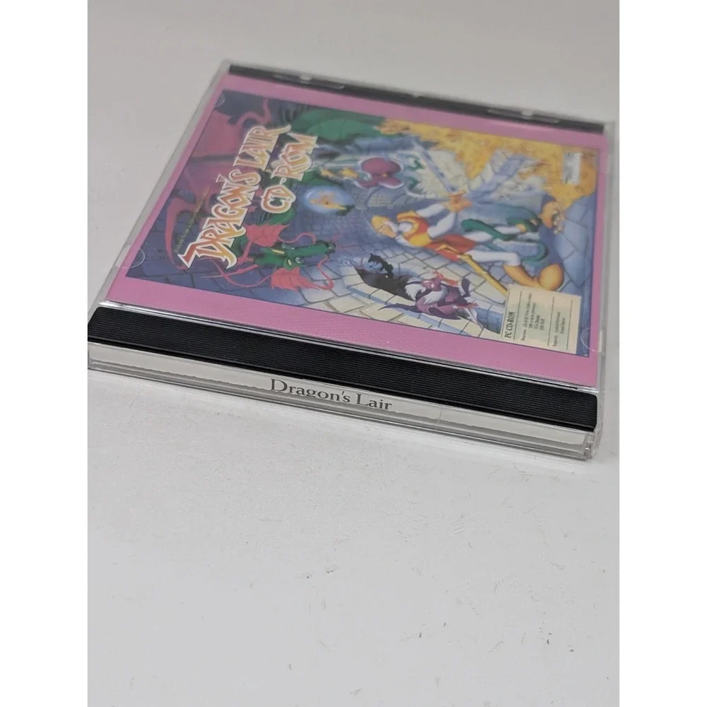Dragon's Lair PC CD-ROM Game Complete With Manual ReadySoft 1993‎ VTG